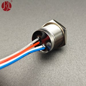 IP67 16mm Sealed LED Indicator RGB Ring Illumination