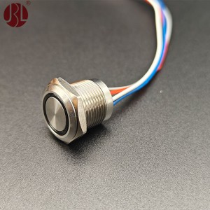 IP67 16mm Sealed LED Indicator RGB Ring Illumination