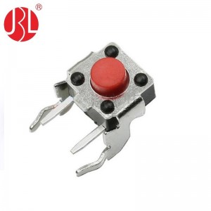 TC-00100D Side Actuated Tactile Switch Through Hole Right Angle