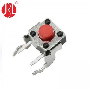 TC-00100D 7.5*7.0mm Tactile Switch Through Hole Right Angle
