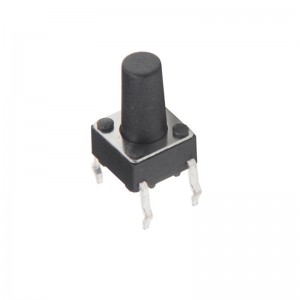 TC-00104NC Interruptor Tátil Normalmente Fechado 6*6 Através do Orifício