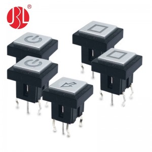 TD01-112 Series Illuminated Tactile Switch Through Hole with Keycap