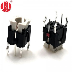 TD01-1D 6.0mm*6.0mm Illuminated Tactile Switch Tact Switch through hole DIP vertical type led colors can be customized