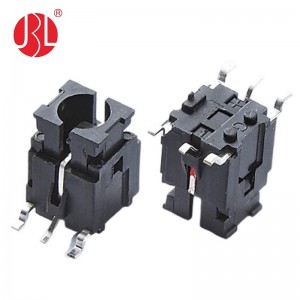 TD01-1S 6*6 Illuminated tactile switch SMT type without tact switch cover led colors can be customized