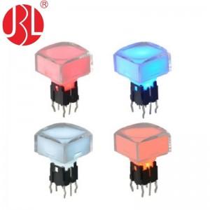 Interruptor tátil iluminado personalizado TD01-3011XXX botão quadrado DIP