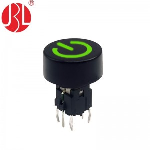 TD01-3022L Series Illuminated LED Tactile Switch with Keycap