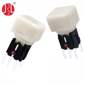 TD01-305L Interruptor tátil DIP LED SMT personalizado de 6 × 6 mm com tampa quadrada Fabricante Distribuidor