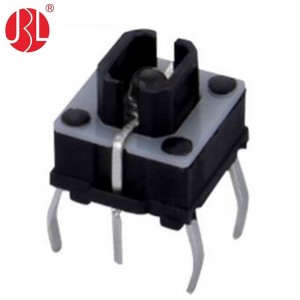 TD02-1D 6mm*6mm*9mm Interruptor tátil iluminado com mais de 100.000 ciclos de vida útil operacional e cores led podem ser personalizadas