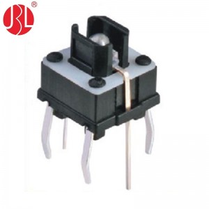 TD02-1D Series Illuminated LED Tactile Switch Through Hole