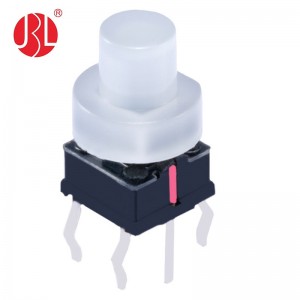 TD02-211L Illuminated LED Tactile Switch with Keycap