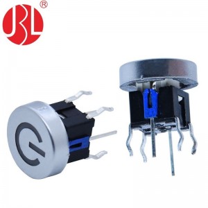 Botão redondo de interruptor tátil iluminado personalizado TD03-1010L