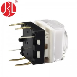 Interruptor tátil iluminado personalizado TL12-SWS4T 15x15mm DIP