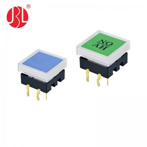 TL12 12*12 RVB Commutateur Tactile Illuminé Momentané Polychrome SPST 12VDC 50mA