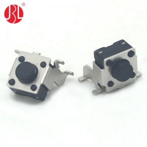 TS-00100B 6*6mm Tactile Switch Surface Mount Right Angle