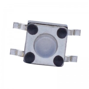 TS-06204A IP67 Rated Waterproof 4.5*4.5mm Soft Tactile Switch SMD