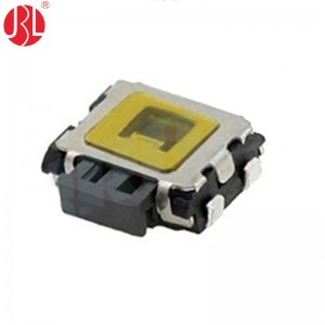 TS-1189UE 4.7*3.5mm Tactile Switch Surface Mount Right Angle