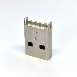 USB-AM-02J09-L15 USB 2.0 Type A Plug Straddle Mount