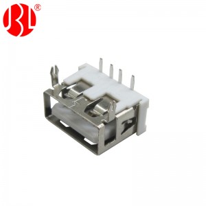 USB 2.0 Type A 4Pos DIP Angle Droit