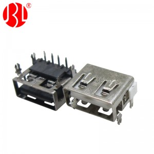 USB 2.0 Type A Connector 4Pin DIP Right Angle
