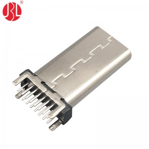 USB-20C-F-01B04 H17.5 USB Type C Socket 16pin Through Hole