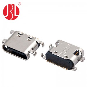 USB-20C-F-01C21 Mid Mount USB 2.0 Type C Female Connector 16Pin SMD