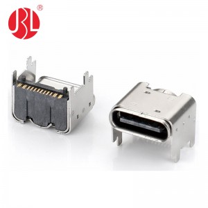 USB-20C-F-01H5.9 USB Type C Connector 16 Pin SMT Through Hole