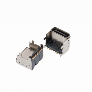 USB-20C-F-01H5.9 USB Type C Connector 16 Pin SMT Through Hole
