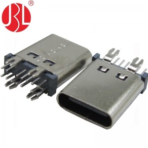USB-20C-F-02D01 USB 2.0 Type C Connector 14Pin DIP Vertical