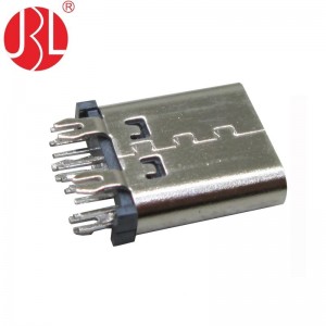 USB-20C-F-02D01 USB 2.0 Type C Connector 14Pin DIP Vertical