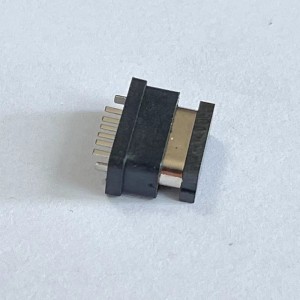 USB-20C-F-06DF01 Waterproof USB Type C Receptacle Through Hole Vertical