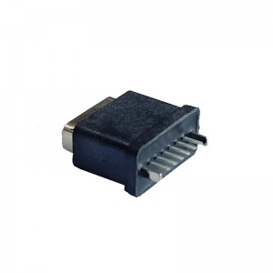 USB-20C-F-06DF03 H10 Wasserdichte USB 2.0 Typ C Buchse Durchgangsloch Vertikal