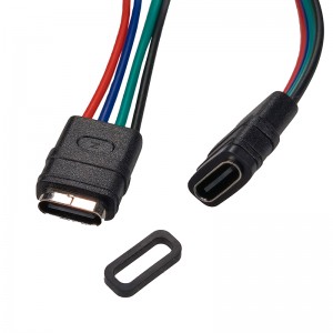 USB-20C-F-06F05L Connecteur femelle USB Type C à montage sur panneau