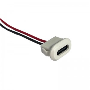 USB-20C-F-06F12L Assemblage de câbles USB de type C à montage sur panneau