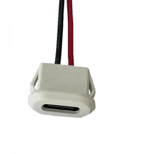 USB-20C-F-06F12L Assemblage de câbles USB de type C à montage sur panneau
