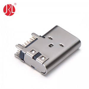 USB-20C-F-14CD Upright USB 2.0 Type C 14 Pin DIP