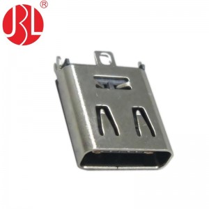 USB-20C-F06-SM20 USB tipo C 6 pinos SMT vertical através do orifício