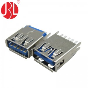 USB 3.0 Type A Receptacle Straddle Mount 9 Position