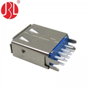 USB 3.0 Type A Receptacle Straddle Mount 9 Position