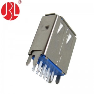 USB 3.0 Type A Receptacle Straddle Mount 9 Position