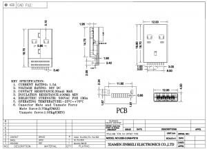 USB-3.0AM-PS19 USB 3.0 tipo A conector macho SMT ângulo reto