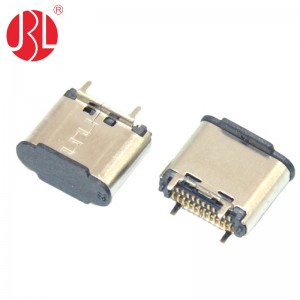 USB-31C-F-01BS02 USB 3.1 Type C Receptacle 24Pin SMD Vertical