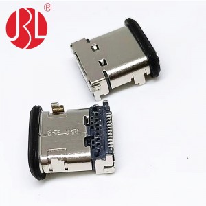 USB-31C-F-011F IP67 Waterproof USB Type C 24 Position SMT Through Hole