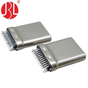 USB-31C-M-J01 USB 3.1 Type C Plug 24 Pin Straddle Mount