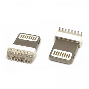 USB-31L-M-08LT Lightning Male Connector 16P SMD Vertical