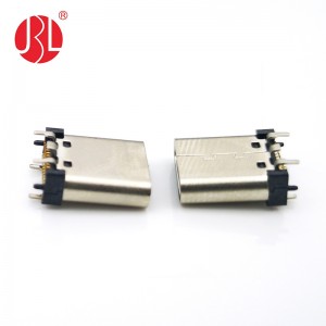 USB-31S-F-02 USB Typ C 24Pin SMD vertikale USB C Buchse SCNUS-UC-124SGF-SOVST