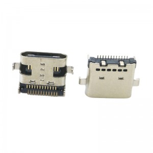 USB-31S-F-04B USB3.1 Typ C 24Pin SMD USB Typ-C USB-C Buchse SCNUS-UC-124GPF-SORTH
