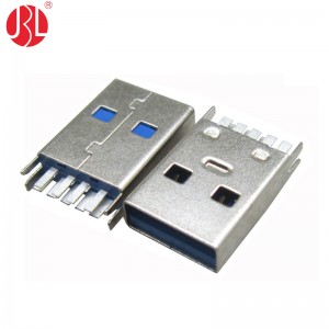 USB-3.0AM-J08 USB 3.0 Typ A Stecker Spreizmontage DIP Vertikal