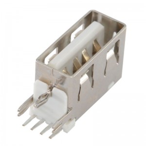 USB-A-CA00-D Droit USB A Type 4Pin Prise Connecteur DIP Angle Droit