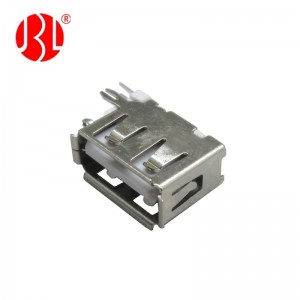 USB-A-CA10-D USB A 2.0 Female Connector Upright DIP Right Angle