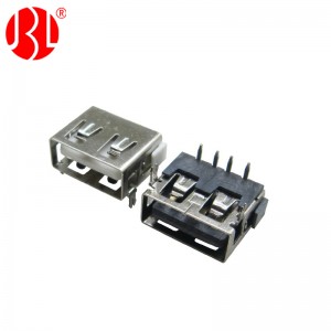 USB-A-RF00-C USB 2.0 Type A 4Pos DIP Right Angle